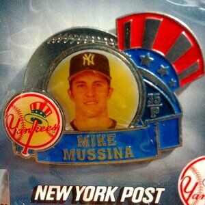 NY Yankees/Mike Mussina/'07 Pin